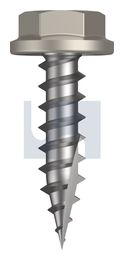 TYPE 17 FLANGED HEX CL4 DU T17 FLG HX:10-12X 20 thumbnail 2
