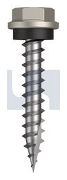 TYPE 17 HEX HEAD + WASHER CL4 DU T17 SEAL HX:10-12X 30 thumbnail 2