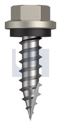 TYPE 17 HEX HEAD + WASHER CL4 DU T17 SEAL HX:14-10X 25 thumbnail 2