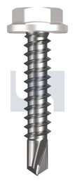 METAL SDS FLANGED HEX HEAD CL4 DW MET FLG HX:10-16X 25 thumbnail 2