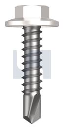 METAL SDS FLANGED HEX HEAD CL4 DW MET FLG HX:12-14X 25 thumbnail 2