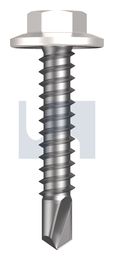 METAL SDS FLANGED HEX HEAD CL4 DW MET FLG HX:12-14X 30 thumbnail 2