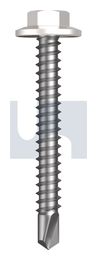 METAL SDS FLANGED HEX HEAD CL4 DW MET FLG HX:12-14X 45 thumbnail 2