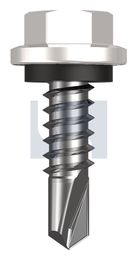 METAL SDS HEX HEAD + WASHER CL4 DW MET SEAL HX:14-14X 22 thumbnail 2