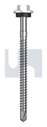 METAL SDS HEX HEAD + WASHER CL4 DW MET SEAL HX S:12-14X 75 thumbnail 2
