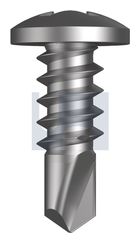 METAL SDS PAN HEAD ZYP DW MET PAN PH: 8-18X 12 thumbnail 2