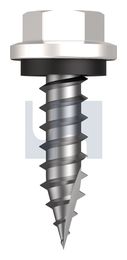 TYPE 17 HEX HEAD + WASHER CL4 DW T17 SEAL HX:14-10X 25 thumbnail 2