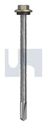 s500 SDS HEX HEAD + WASHER CL4 EH S500 SEAL HX:12-24X 85 thumbnail 2