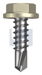 METAL SDS FLANGED HEX HEAD CL4 EH MET FLG HX:10-16X 16 thumbnail 2
