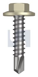 METAL SDS FLANGED HEX HEAD CL4 EH MET FLG HX:12-14X 25 thumbnail 2