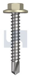 METAL SDS FLANGED HEX HEAD CL4 EH MET FLG HX:12-14X 35 thumbnail 2
