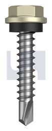 METAL SDS HEX HEAD + WASHER CL4 EH MET SEAL HX:10-16X 25 thumbnail 2