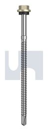 METAL SDS HEX HEAD + WASHER CL4 EH MET SEAL HX S:14-14X115 thumbnail 2