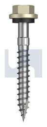 TYPE 17 HEX HEAD + WASHER CL4 EH T17 SEAL HX S:14-10X 50 thumbnail 2