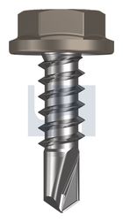 METAL SDS FLANGED HEX HEAD CL4 GU MET FLG HX:10-16X 16 thumbnail 2