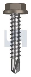 METAL SDS FLANGED HEX HEAD CL4 GU MET FLG HX:10-16X 25 thumbnail 2
