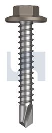 METAL SDS FLANGED HEX HEAD CL4 GU MET FLG HX:12-14X 35 thumbnail 2