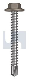 METAL SDS FLANGED HEX HEAD CL4 GU MET FLG HX:12-14X 45 thumbnail 2