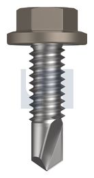 METAL SDS FLANGED HEX HEAD CL4 GU MET FLG HX:14-20X 22 thumbnail 2