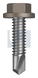 METAL SDS FLANGED HEX HEAD CL4 GU MET FLG HX:14-20X 25 thumbnail 2