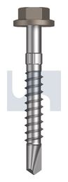 METAL SDS FLG HEX HEAD CL4 GU MET FLG HX S:14-10X 75 thumbnail 2