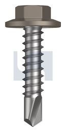 METAL SDS 5/16AF FLANGED HEX CL4 GU MET 5/16AF HX:14-14X 22 thumbnail 2