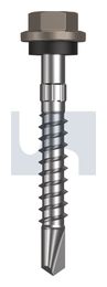 METAL SDS HEX HEAD + WASHER CL4 GU MET SEAL HX S:14-10X 50 thumbnail 2