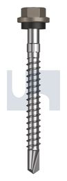 METAL SDS HEX HEAD + WASHER CL4 GU MET SEAL HX S:14-10X 65 thumbnail 2