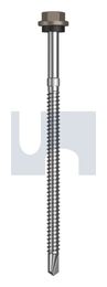 METAL SDS HEX HEAD + WASHER CL4 GU MET SEAL HX S:14-14X115 thumbnail 2