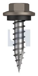 TYPE 17 HEX HEAD + WASHER CL4 GU T17 SEAL HX:12-11X 25 thumbnail 2