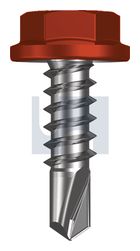 METAL SDS FLANGED HEX HEAD CL4 HE MET FLG HX:10-16X 16 thumbnail 2