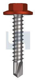 METAL SDS FLANGED HEX HEAD CL4 HE MET FLG HX:12-14X 30 thumbnail 2