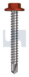 METAL SDS FLANGED HEX HEAD CL4 HE MET FLG HX:12-14X 45 thumbnail 2