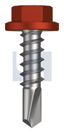 METAL SDS FLANGED HEX HEAD CL4 HE MET FLG HX:14-10X 25 thumbnail 2