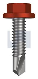METAL SDS FLANGED HEX HEAD CL4 HE MET FLG HX:14-20X 25 thumbnail 2