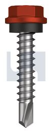 METAL SDS HEX HEAD + WASHER CL4 HE MET SEAL HX:10-16X 25 thumbnail 2
