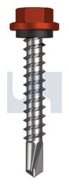 METAL SDS HEX HEAD + WASHER CL4 HE MET SEAL HX:14-10X 42 thumbnail 2