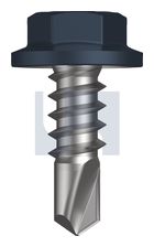 METAL SDS FLANGED HEX HEAD CL4 IS MET FLG HX: 8-18X 12 thumbnail 2