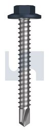METAL SDS FLANGED HEX HEAD CL4 IS MET FLG HX:12-14X 45 thumbnail 2