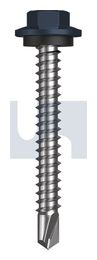 METAL SDS HEX HEAD + WASHER CL4 IS MET SEAL HX:12-14X 45 thumbnail 2