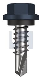 METAL SDS HEX HEAD + WASHER CL4 IS MET SEAL HX:14-14X 22 thumbnail 2
