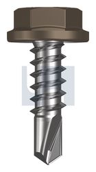 METAL SDS FLANGED HEX HEAD CL4 JA MET FLG HX:10-16X 16 thumbnail 2