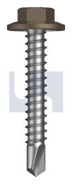 METAL SDS FLANGED HEX HEAD CL4 JA MET FLG HX:12-14X 35 thumbnail 2