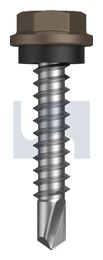 METAL SDS HEX HEAD + WASHER CL4 JA MET SEAL HX:10-16X 25 thumbnail 2