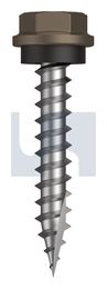 TYPE 17 HEX HEAD + WASHER CL4 JA T17 SEAL HX:10-12X 30 thumbnail 2