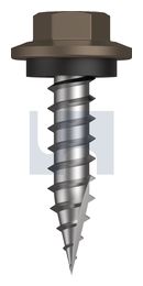TYPE 17 HEX HEAD + WASHER CL4 JA T17 SEAL HX:12-11X 25 thumbnail 2