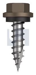 TYPE 17 HEX HEAD + WASHER CL4 JA T17 SEAL HX:14-10X 25 thumbnail 2