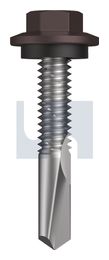s500 SDS HEX HEAD + WASHER CL4 LO S500 SEAL HX:12-24X 32 thumbnail 2