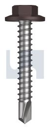 METAL SDS FLANGED HEX HEAD CL3 LO MET FLG HX:12-14X 35 thumbnail 2