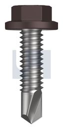 METAL SDS FLANGED HEX HEAD CL4 LO MET FLG HX:14-20X 25 thumbnail 2